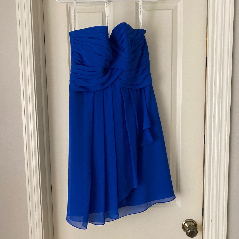 Cobalt Blue Short Dress